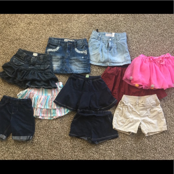 Bundle of X10 Girl’s Skirts & Shorts! - Picture 1 of 10